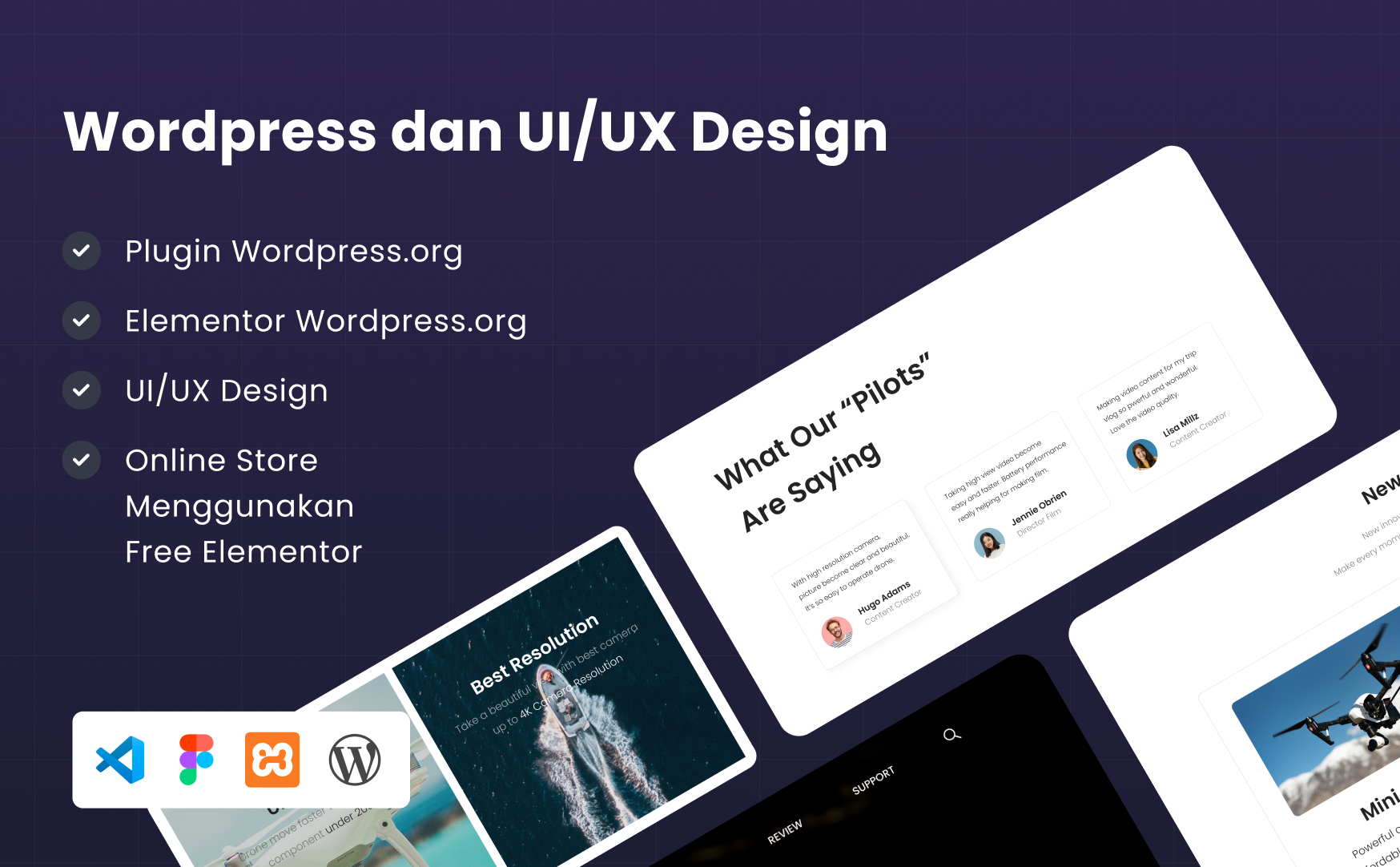 Kelas Wordpress dan UI/UX Design di BuildWith Angga